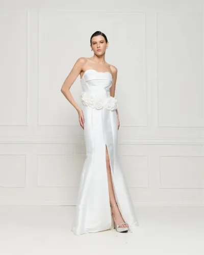 Vestido Noiva Flech D?Or - Off White / tam 38