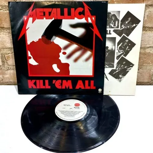 Lp Metallica Kill´em All (1983) 180 Gram Vinyl 2016 Lacrado