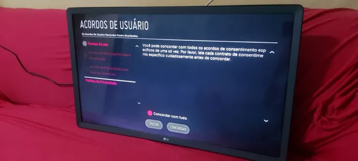 SMART TV LG 32 4K LED
