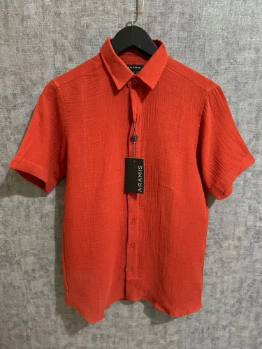 Camisa social manga curta Aramis Reserva