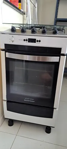 Fogão Brastemp Ative! 4 Bocas Branco - 127v