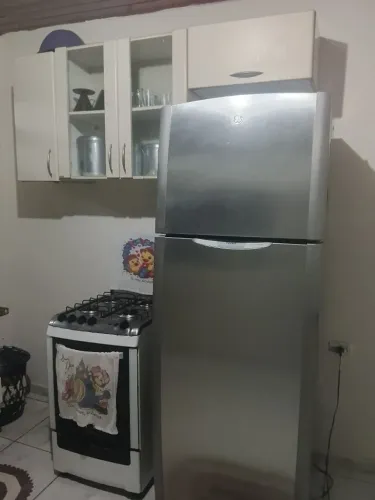 Geladeira inox