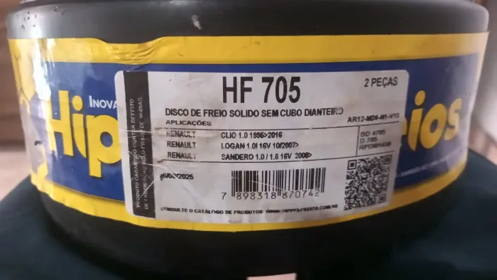 150 disco de freio novo