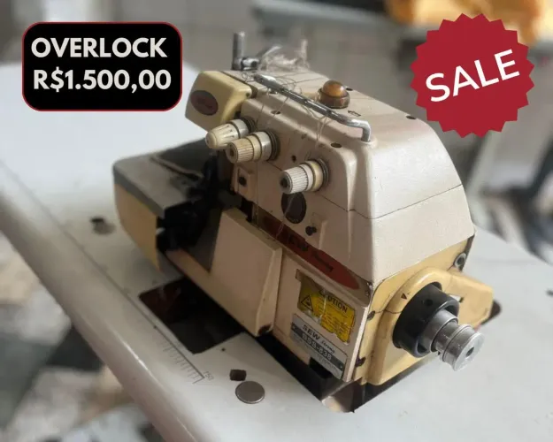 Overlock - maquina costura industrial 