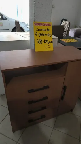 Comoda 4 gavetas (montada) nova