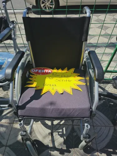 Cadeira de Rodas em alumínio dobrável D600