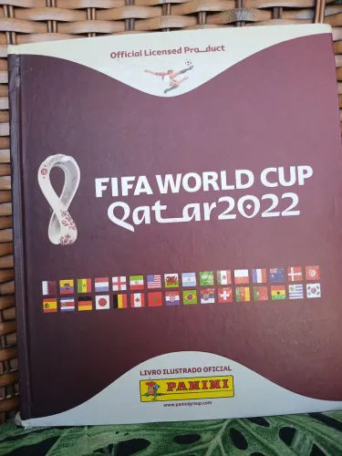 Álbum da Copa do Mundo de 2022 CAPA DURA (ORIGINAL