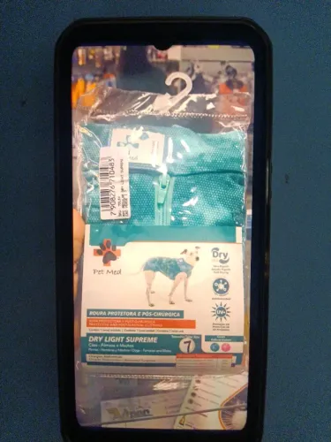 Roupa PET cirúrgica verde