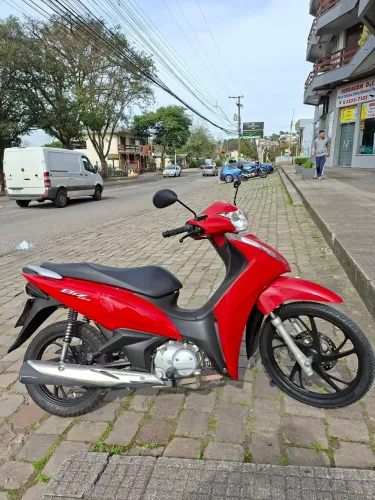 Biz 125 Es Vermelha 