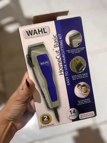 Máquina de Cortar Cabelo Wahl Home Cut Basic Quase Nova - Completa e Funcionando