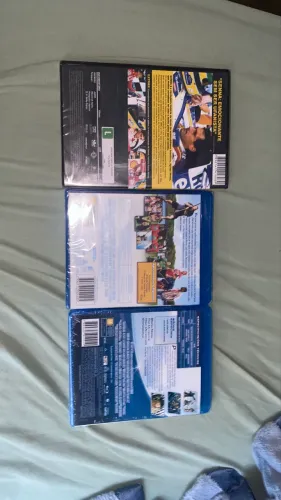 Lote Filmes Originais Novos E Lacrados (2 Blu-rays + 1 DVD)