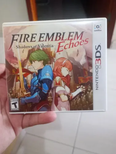 Raríssimo Fire Emblem Echoes: Shadows of Valentia - 3ds americano original