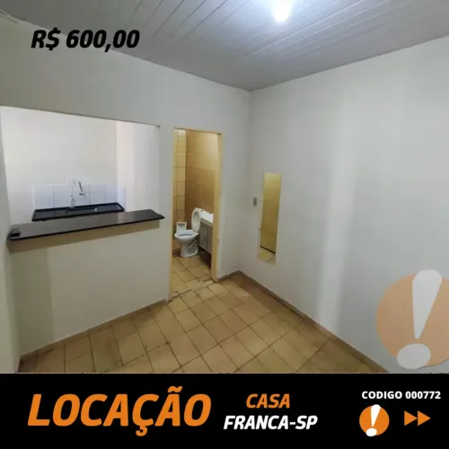 Imóvel para aluguel com 41 metros quadrados com 1 quarto em Jardim Luiza - Franca - SP
