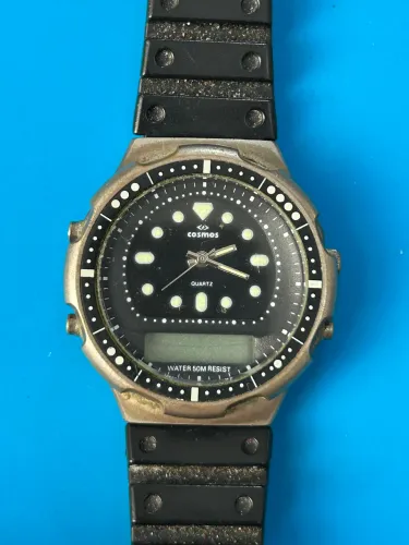 Sucata relógio Cosmos (vintage) 