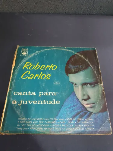 Disco Vinil LP Roberto Carlos - Canta Para a Juventude (album) 1971 
