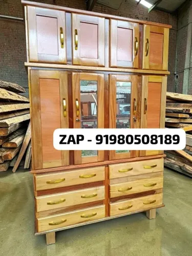 Guarda roupa casal madeira tinborana NOVO completo