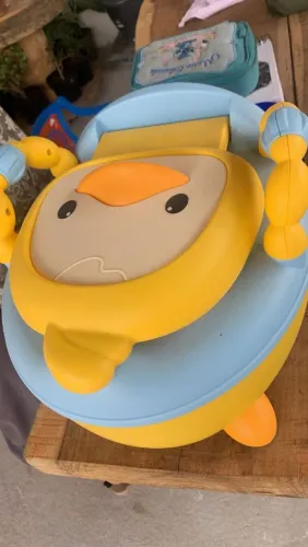 Troninho e mictório infantil 