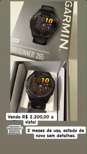 Relógio Garmim