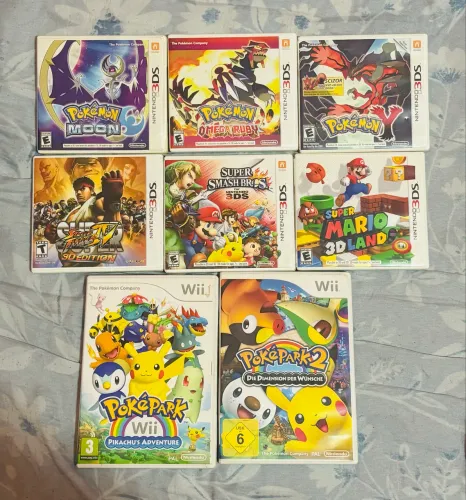 Jogos 3DS & Wii