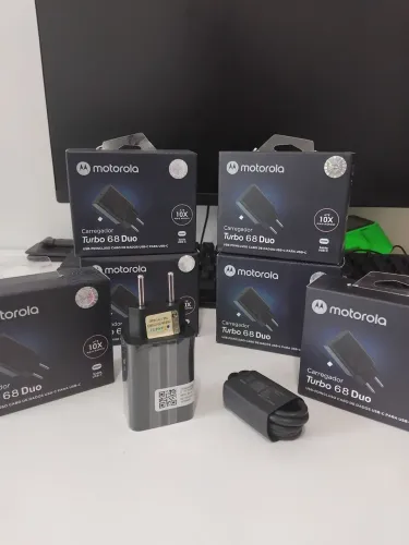 Carregador Motorola Turbo 68w - Tipo C