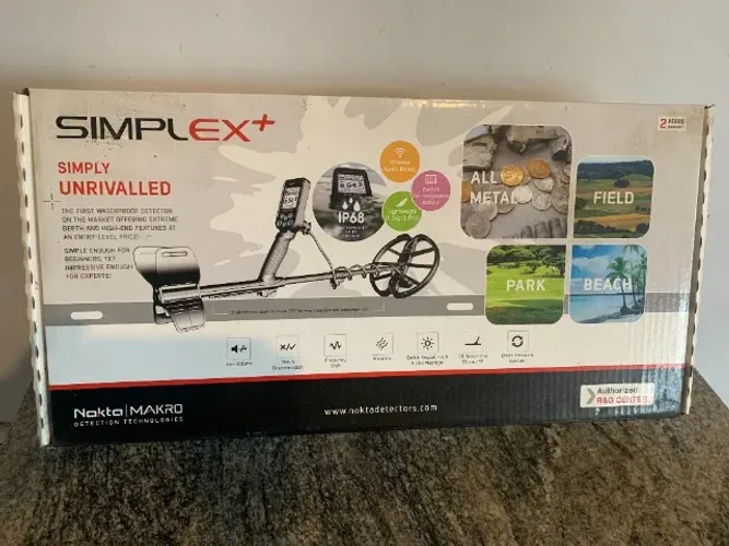 detector de metais nokta simplex+