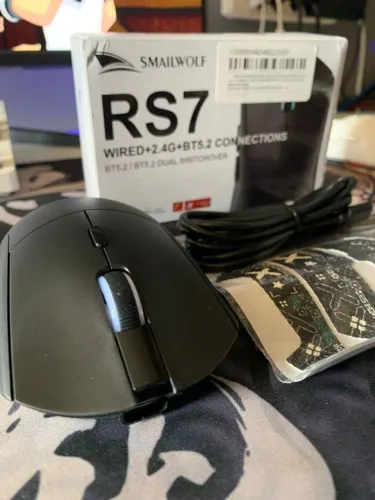 Mouse sem fio SmailWolf RS7 (novo)
