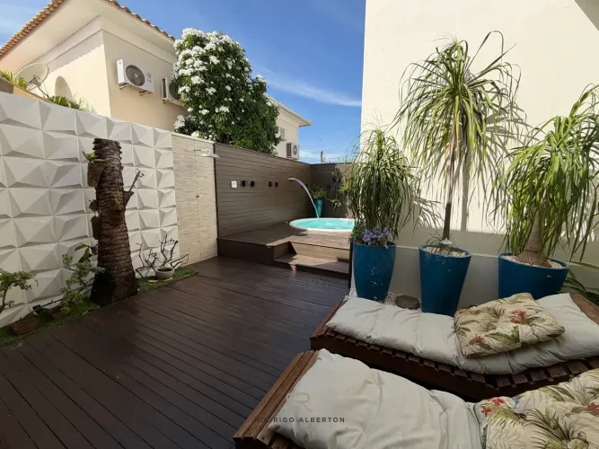 Casa Terrea, Cond Vistas, Mobiliada e Decorada, com 3 suítes, R$ 1.600.000