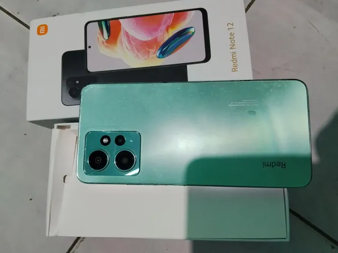 Redmi Note 12<br>128GB<br>Único dono, com Caixa e nota fiscal <br>WhatsApp *