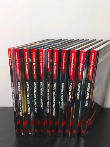 [LEIA O ANÚNCIO ATENTAMENTE] Livros de D&D - Dungeons & Dragons - INGLÊS