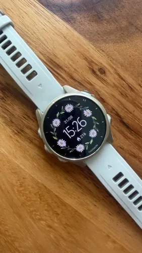 Garmin fenix 8 dourado com garantia