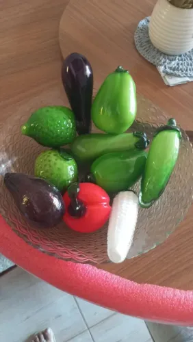 Frutas de vidro