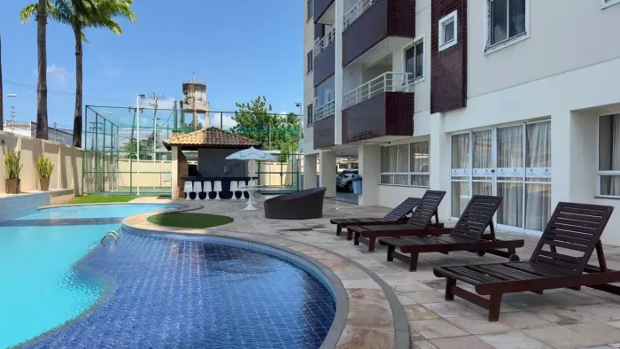 Apartamento com 3 quartos e área de lazer completa para alugar no bairro Ellery