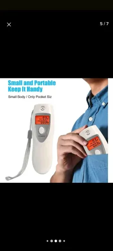 Bafômetro Digital Portátil - Detector de Álcool no Hálito (0,00 a 0,19 BAC)