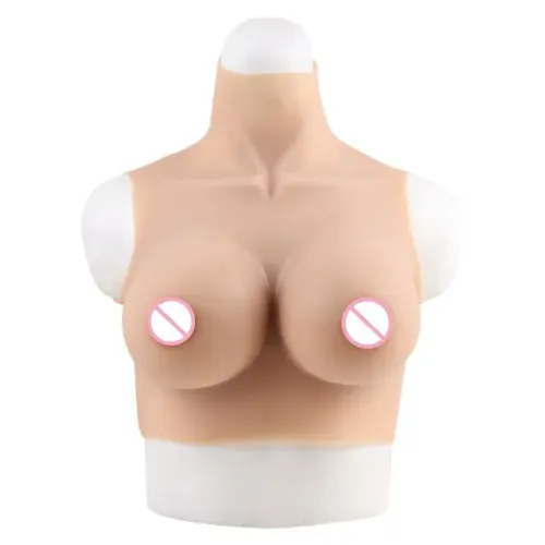 Peito de silicone realista KnowU Realista - Cor Natural