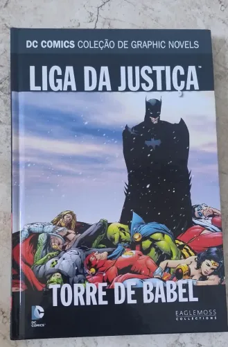 Livro liga da justiça - torre de Babel 