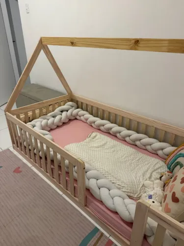 Cama Montessori infantil (colchão incluso)