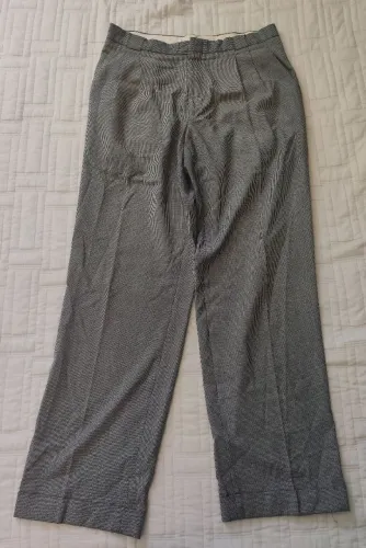 Calça reta alfaiataria