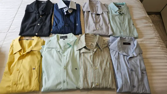 Camisas sociais tamanho M/3