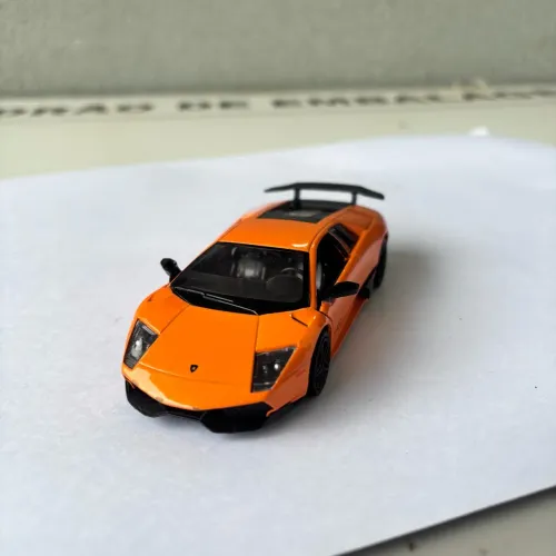 Miniatura Lamborghini Murciélago SV Laranja - Uni fortune - 1/39