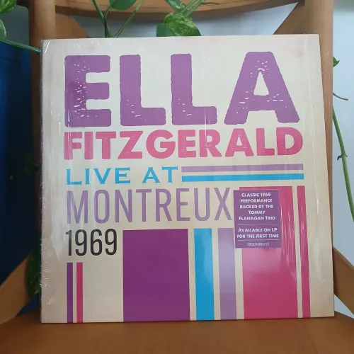 LP ELLA FITZGERALD LIVE AT MONTREUX 1969 NOVO