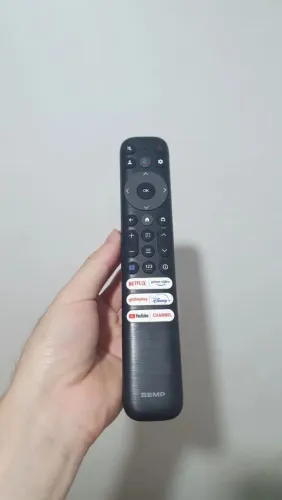 Controle Remoto TV SEMP TCL 