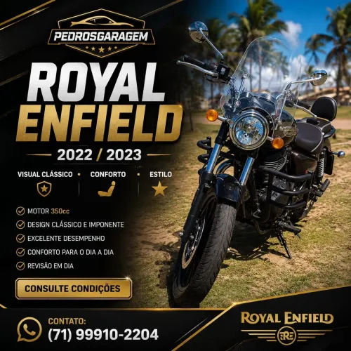 Vende - se Moto Royal Enfield Meteor supernova 2022