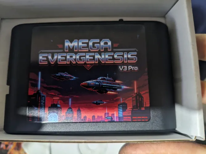 Everdrive para Mega Drive Evergenesis Pro V3