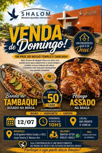 Tambaqui e Frango Assado