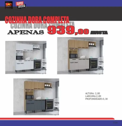 COZINHA COMPLETA DORA