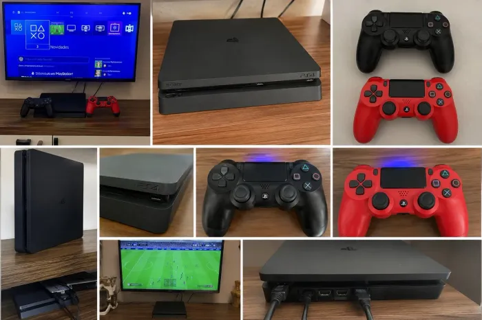 PS4 SLIM 500 + HD 500