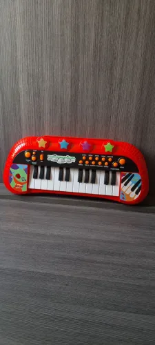 Teclado musical infantil