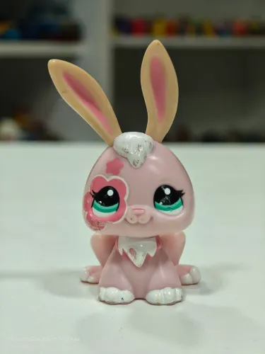Lps Littlest Pet Shop #2474 Coelho Rosa Hasbro