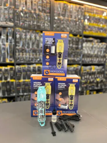 MÁQUINA DE CORTA CABELO RECARREGAVEL NA PROMOÇÃO ?
