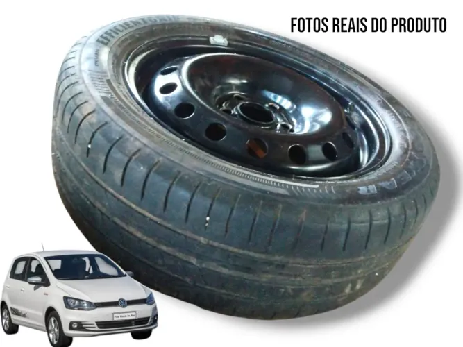 Pneu Estepe Aro 15 Good Year Vw/novo Fox Cl Mb 2016 Original